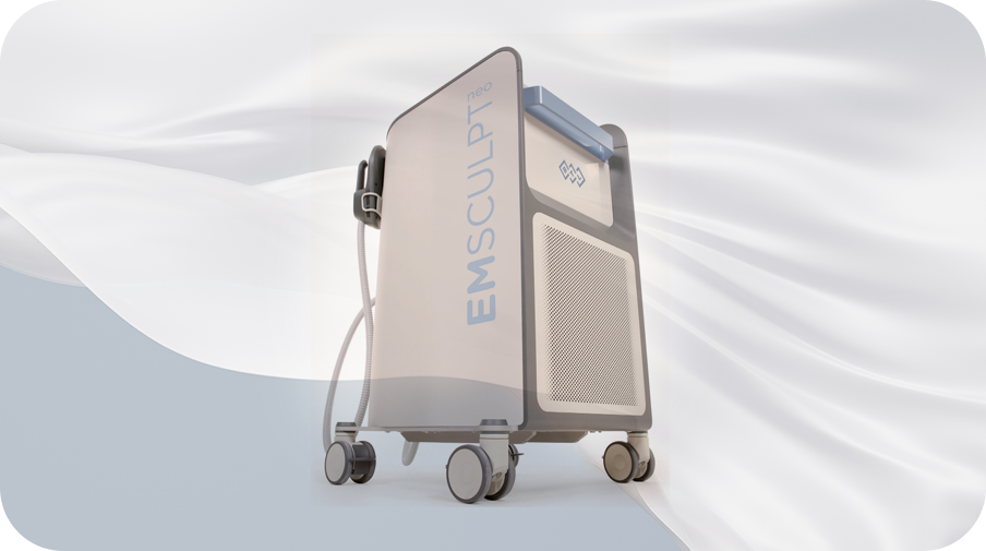 エムスカルプトNEOのボディコントゥアリング機器
